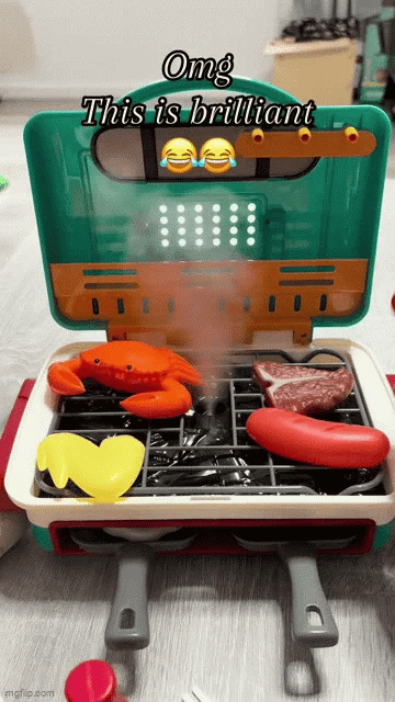 Kids BBQ Grill Toy